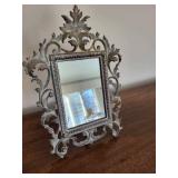 Vintage Ornate Table Mirror