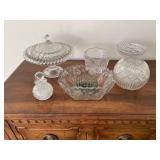 Antique Cut Glassware Collection