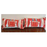 Leanne Grisham Dog Print Pillows