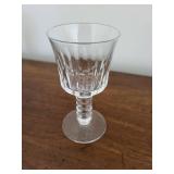 Vintage Crystal Cordial Glass Set of 10