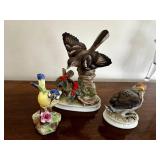 Radnor Bone China Bird Figurines Set