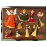 Vintage Christmas Angel Ornaments