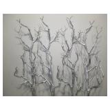 (Set of 4) 28" Silver Decorative Branches