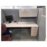 Steelcase Cubicle set up plus work surfaces