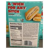 A - Hot Pockets Deliwich Turkey & Colby Sandwiches - Pack of 3 Boxes