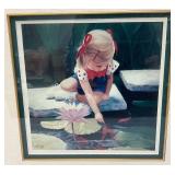 Framed Behind Glass Zolan Limited Edition Prints 43/78  16 1/2" x 16 1/2" & 67/178 19" x 32 1/2"