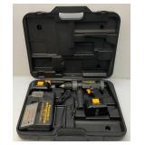 Two Panasonic 15.6 Volt Cordless Drills With Batteries, Chargers And Carrying Cases (Both Work)