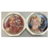 Misc. Vintage Bradford Exchange (Marilyn Monroe) 8" Collectors Plates (NIB) Open Packing