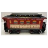 Misc. Vintage Jim Beam Train Decanter Items Including Grant Engine,  Grant Tender, Baggage And Dining Cars (One In Original Boxes)