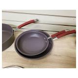 Rachael Ray Cucina 8.5" Skillet, 10" Skillet, 1 Qt Covered Sauce pan, 2Qt Covered Sauce Pan, 3 Qt Covered Saute, 6 Qt Covered Stock Pot