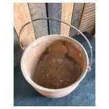 Large Tri Footed Cast Iron Pot Cauldron