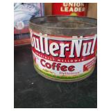 Vintage Tin Cans, Butter Nut coffee, Sanka Redman and others