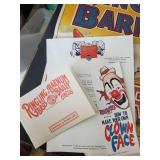 Check this Lot out!!! Circus RingLing Bros Barnum Bailey Memorabilia Posters Pictures Paint by number and much much more