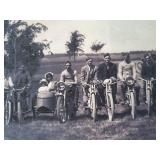 WOW Fergus fall State Hospital Park Region Motorcycle Club Fergus Falls Look at the Vintage Harley Davidson Sweaters!!  Such a fun Vintage Photo