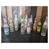 Lot of Vintage Bottles of Various Brands  Remember Nehi?   Cool Lot