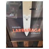 Very Collectible Litho Havana Larranaga Cigar Poster in Frame Cool Image Must have for the Tobacco Collector