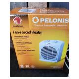 New in Box never used Pelonis Fan Forced Heater