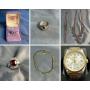 Gold & Sterling Jewelry, Watches 