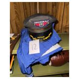 Junior airplane pilot jacket and hat