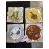 1976 Norman Rockwell collectors plates lot