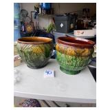 large size Weller pottery? Jardiniere planters ?