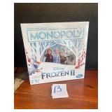 new sealed Monopoly Frozen II board game