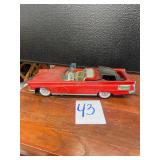 VTG tin Lincoln Continental toy car