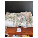 floral bedspread