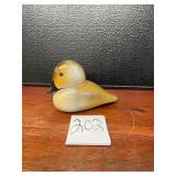 1995 wooden duck signed Puddle