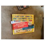 VTG magnetic spelling & numbers board