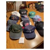 assorted destination hats lot