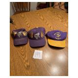 Minnesota Viking hats lot