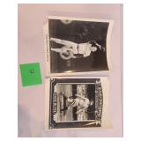 Nolan Ryan & Babe Ruth photos 8" x 10"