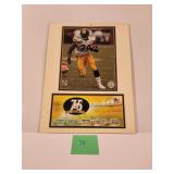 Wille Parker Steelers picture 12" x 16"