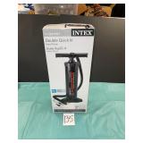 new Intex double quick hand pump