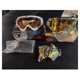 TWO PAIR OF GOGGLES