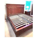 "MICHAEL ARMINI" KING SIZE BED - HB,FB,SLATS-