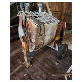 Concrete Mixer, towable.  has flat tires, needs to