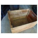 Large Heavy Wood Crate