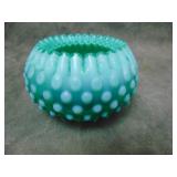 Fenton Opalescent Hobnail Bowl