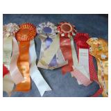 Antique Award Ribbons for Cat Shows