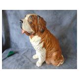 VTG Ceramic St Bernard, 2 Ft Tall, So Friendly