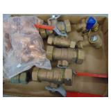 Bag of Copper Fittings & Shut-Off Valves