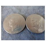 Bicentennial Eisenhower coins