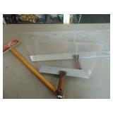 2 Lexan Knock-Down Knives/Trowels & Wallpaper Perf