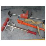 carpet tool, clamp and lifter clamp