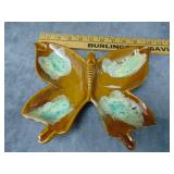 Vintage Pottery Butterfly Ashtray