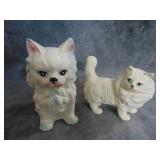 Two VTG Made in Japan Cat Planter and Cat