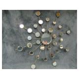 Heavy Metal Starburst Mirror Wall Decor