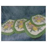 VTG Hand Hooked Seat Cushions